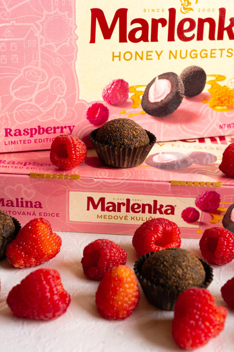 Raspberry Honey Nuggets
