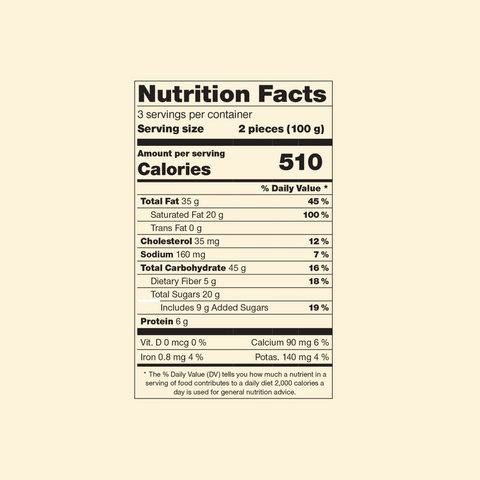 Coffee Napoleons (Package of 6)