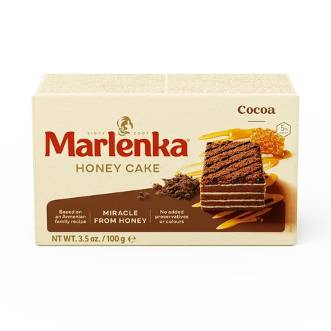 Cocoa Honey Cake - Single Size